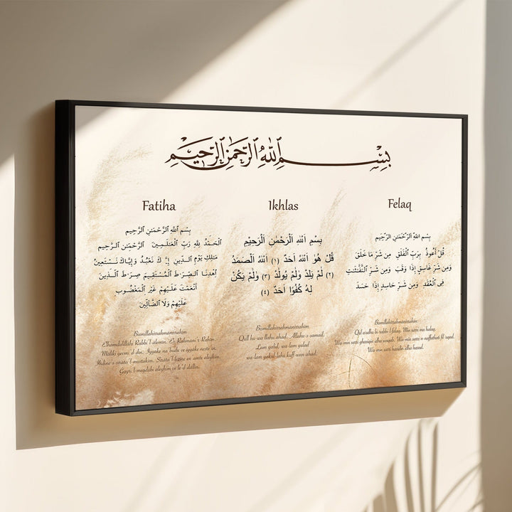 3in1 Schutzsuren - Leinwand/Acrylglas - Beautiful Wall