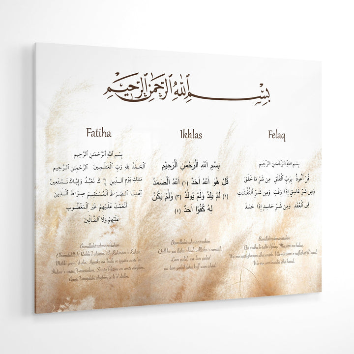 3in1 Schutzsuren - Leinwand/Acrylglas - Beautiful Wall