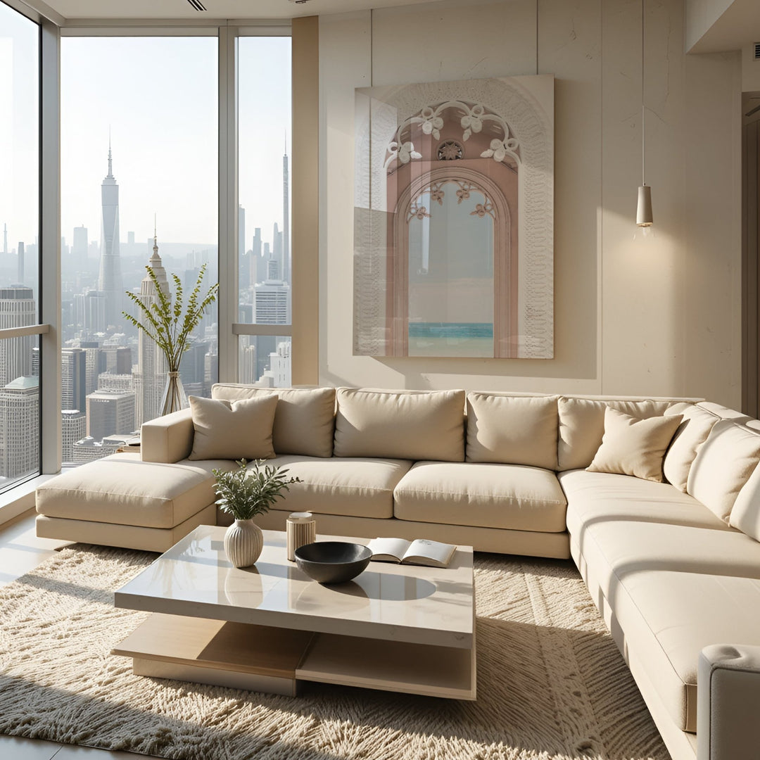 Arche am See - Leinwand/Acryl - Beautiful Wall