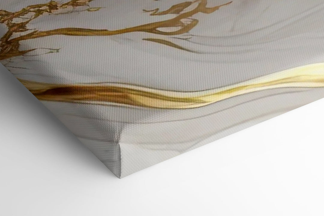 Dua Golden Marble - Leinwand/Acrylglas - Beautiful Wall