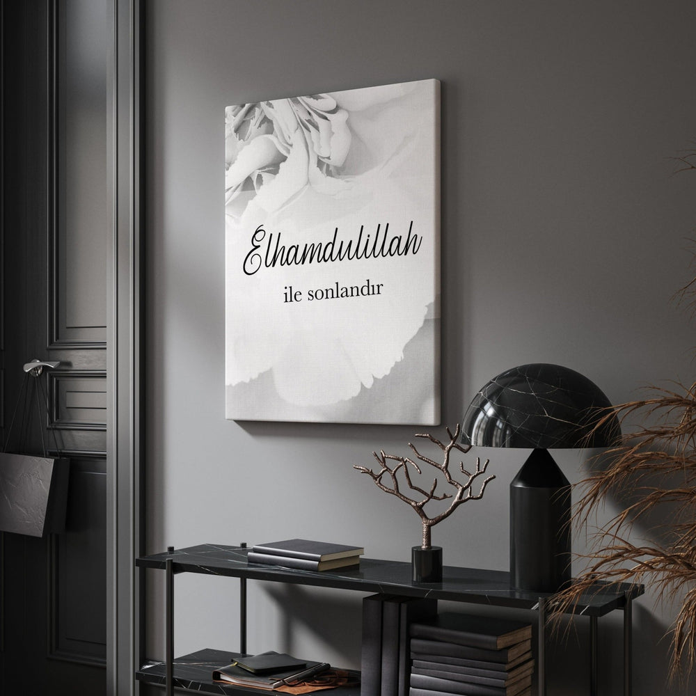 Elhamdulillah ile - Leinwand/Acrylglas - Beautiful Wall