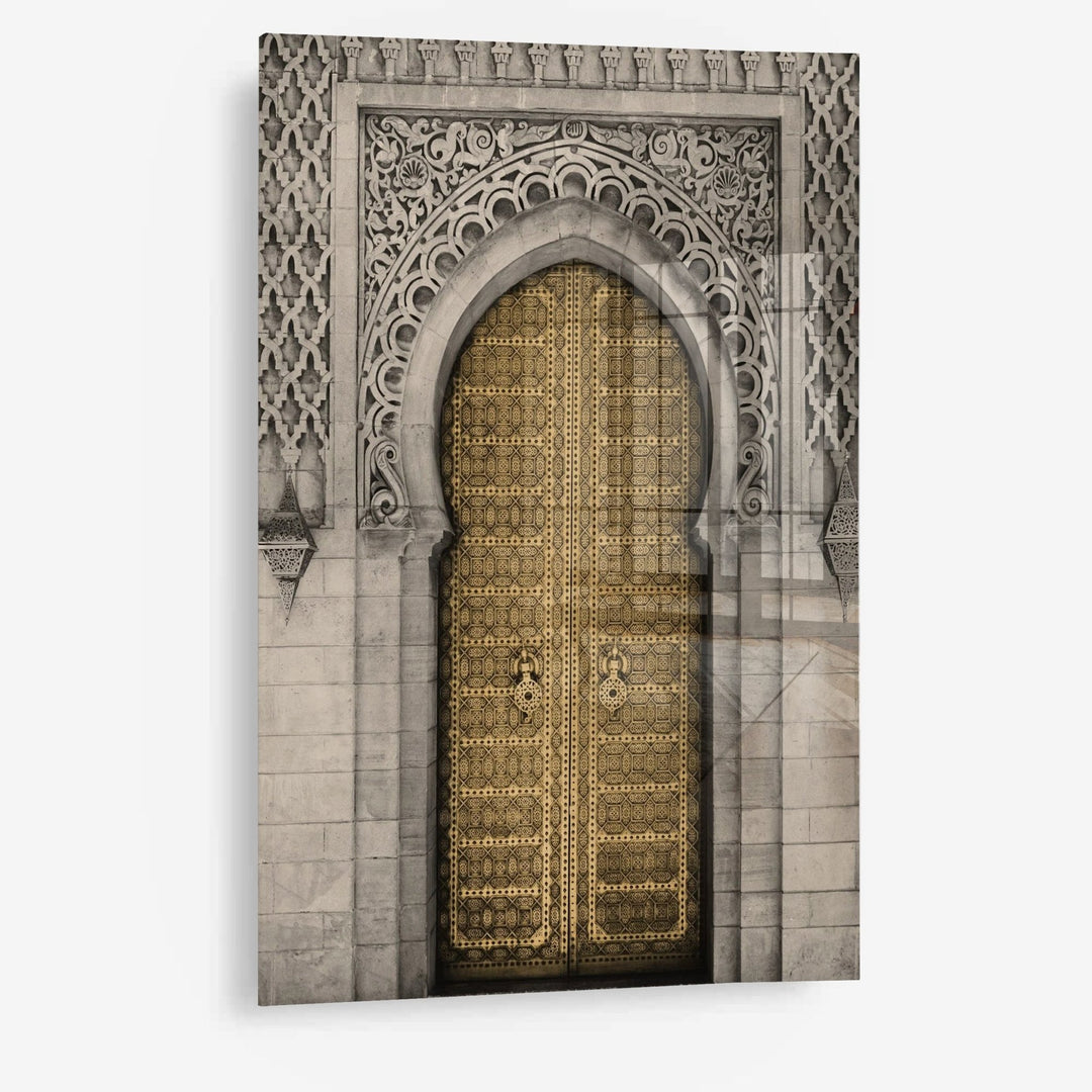 Golden Door in Marrakech - Leinwand/Acrylglas - Beautiful Wall