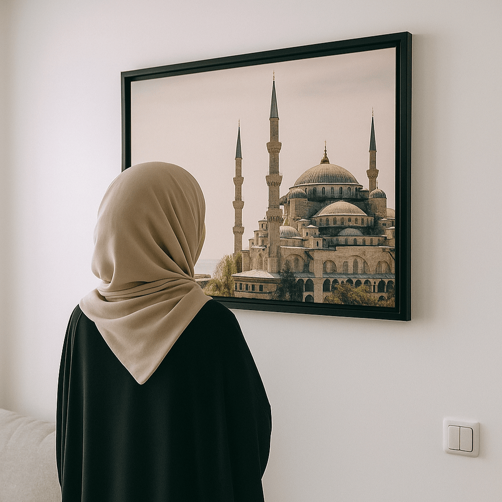 Istanbul - Moschee - Leinwand/Acrylglas - Beautiful Wall