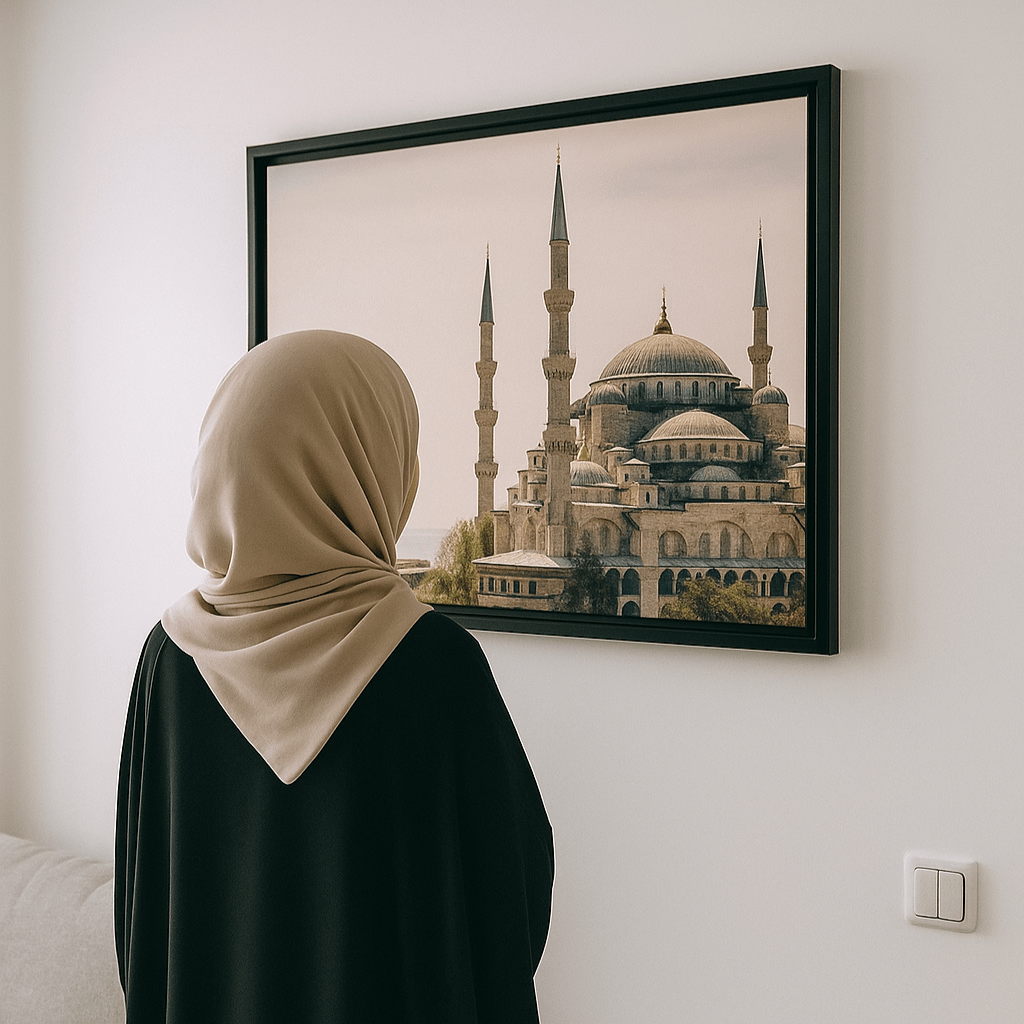 Istanbul - Moschee - Leinwand/Acrylglas - Beautiful Wall