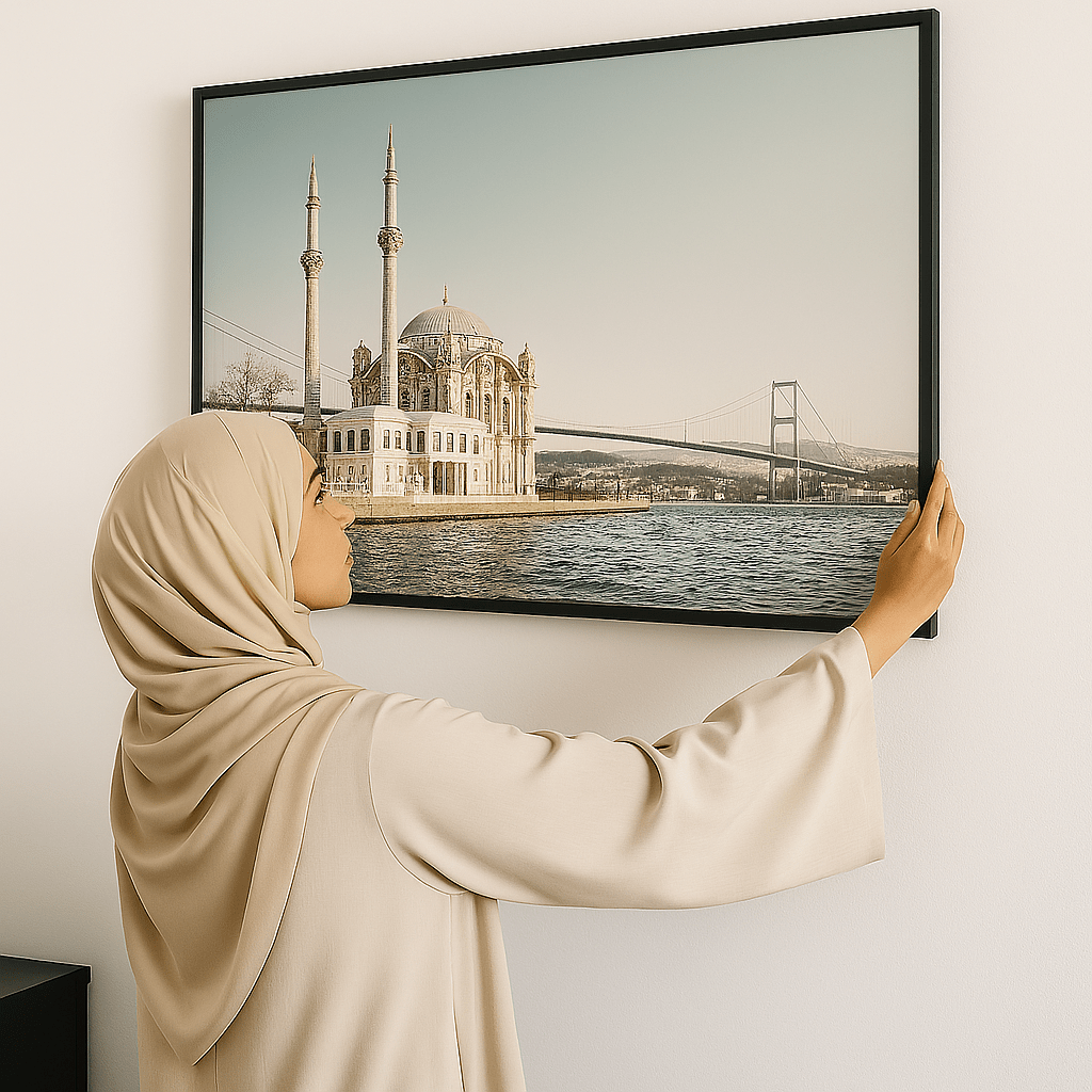 Istanbul Ortaköy Moschee - Leinwand/Acrylglas - Beautiful Wall