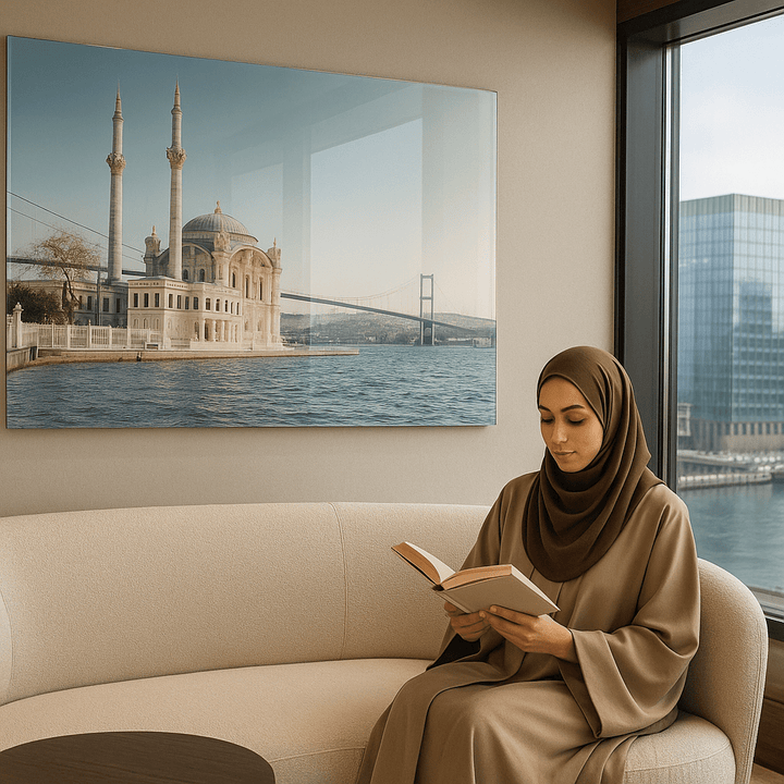 Istanbul Ortaköy Moschee - Leinwand/Acrylglas - Beautiful Wall