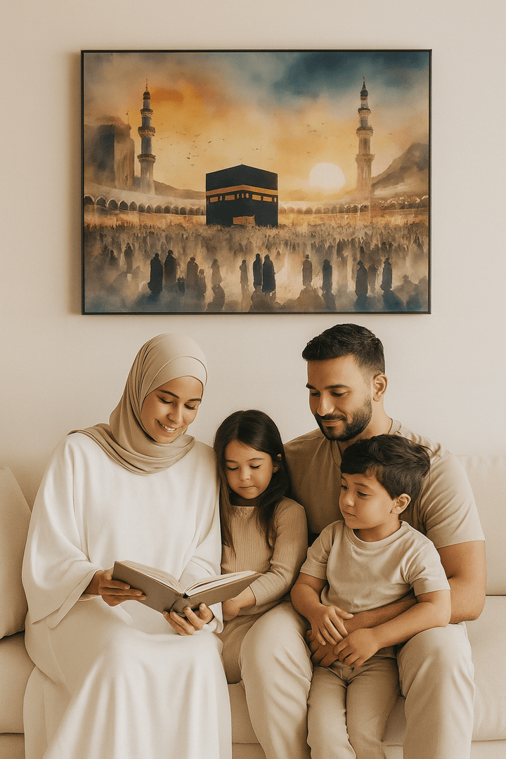 Kaaba Gemälde - Leinwand/Acrylglas - Beautiful Wall