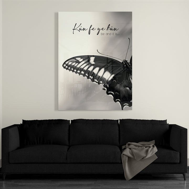 Kun fe ye kun (Be and it is) - Leinwand/Acrylglas - Beautiful Wall