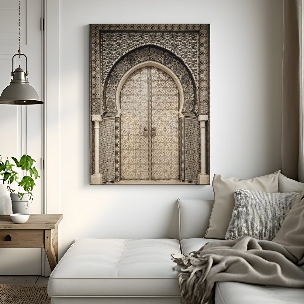 Moschee Tür - Leinwand/Acryl - Beautiful Wall