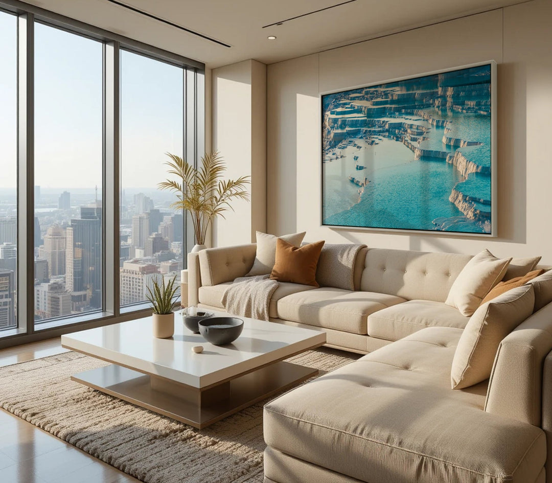 Pamukkale - Leinwand/Acrylglas - Beautiful Wall