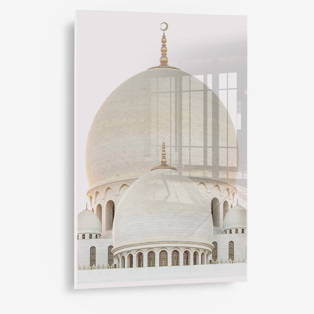 Sheikh Zayed Mosque - beige- Leinwand/Acrylglas - Beautiful Wall