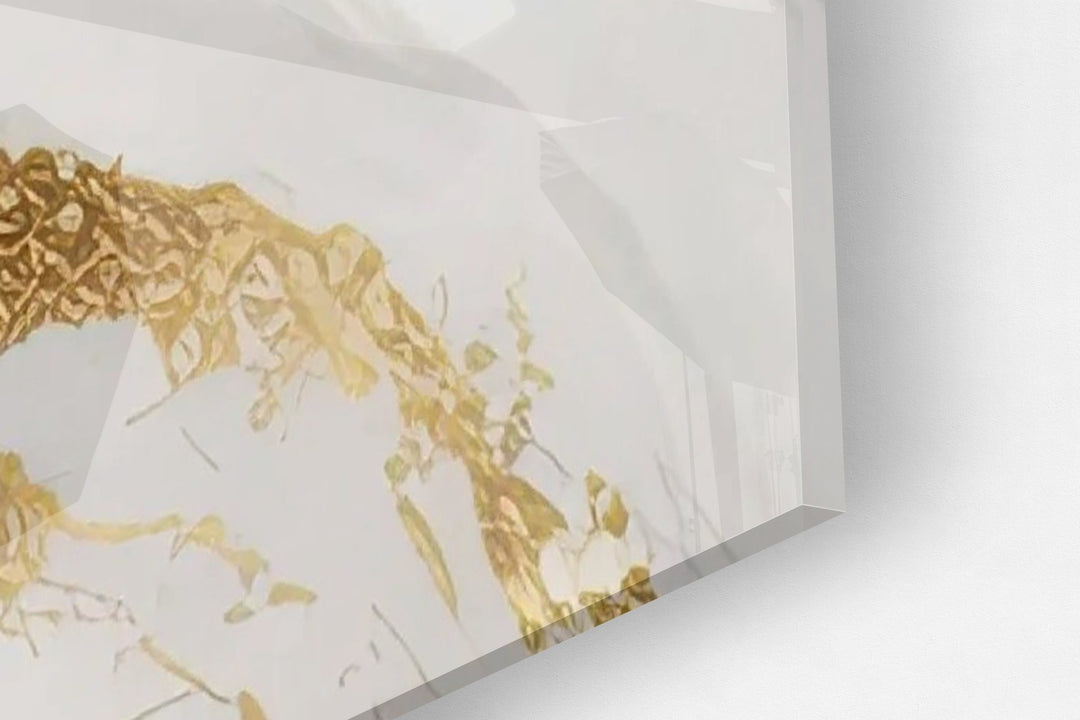 Shukr Golden Marble - Leinwand/Acrylglas - Beautiful Wall
