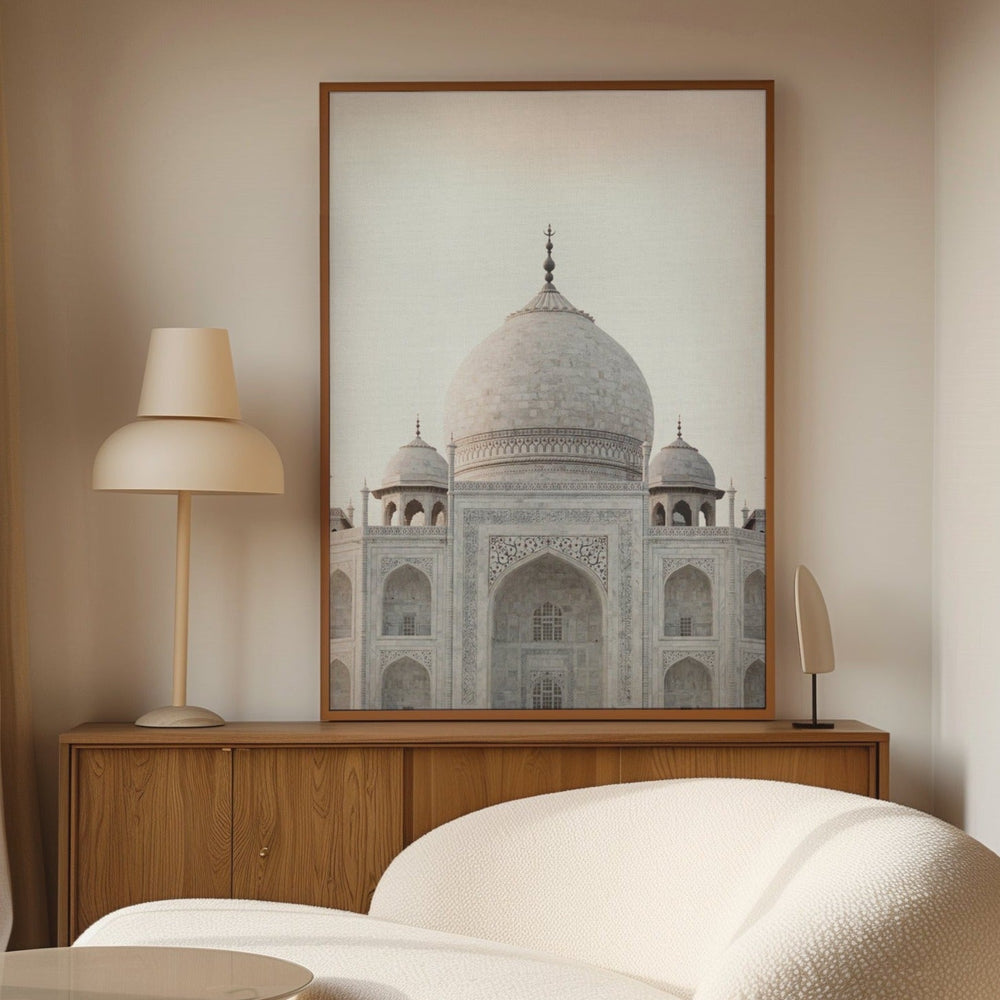 Taj Mahal - Pampas- Leinwand/Acrylglas - Beautiful Wall
