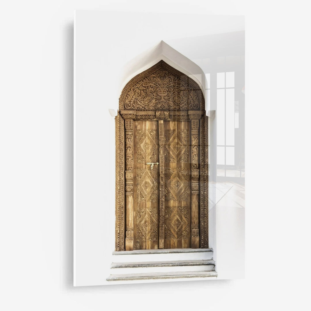 White Door Marocco - Leinwand/Acrylglas - Beautiful Wall
