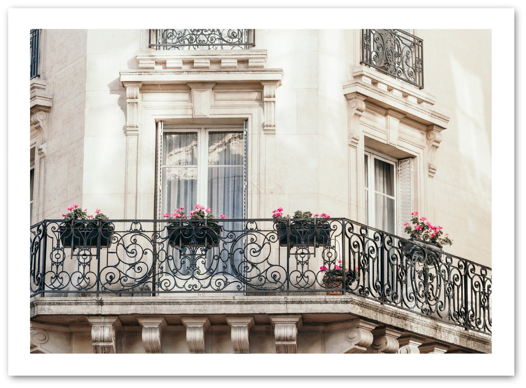 Balkon in Paris - Beautiful Wall
