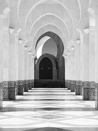 Hallway in Marocco - Beautiful Wall