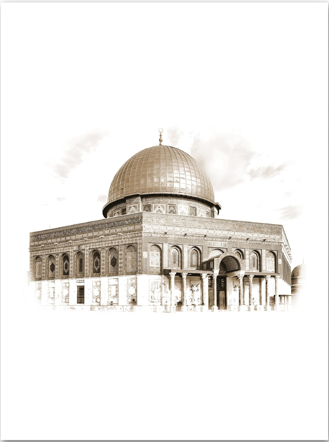 Kubbet'us Sahra (Mescidul Aqsa) - Beautiful Wall
