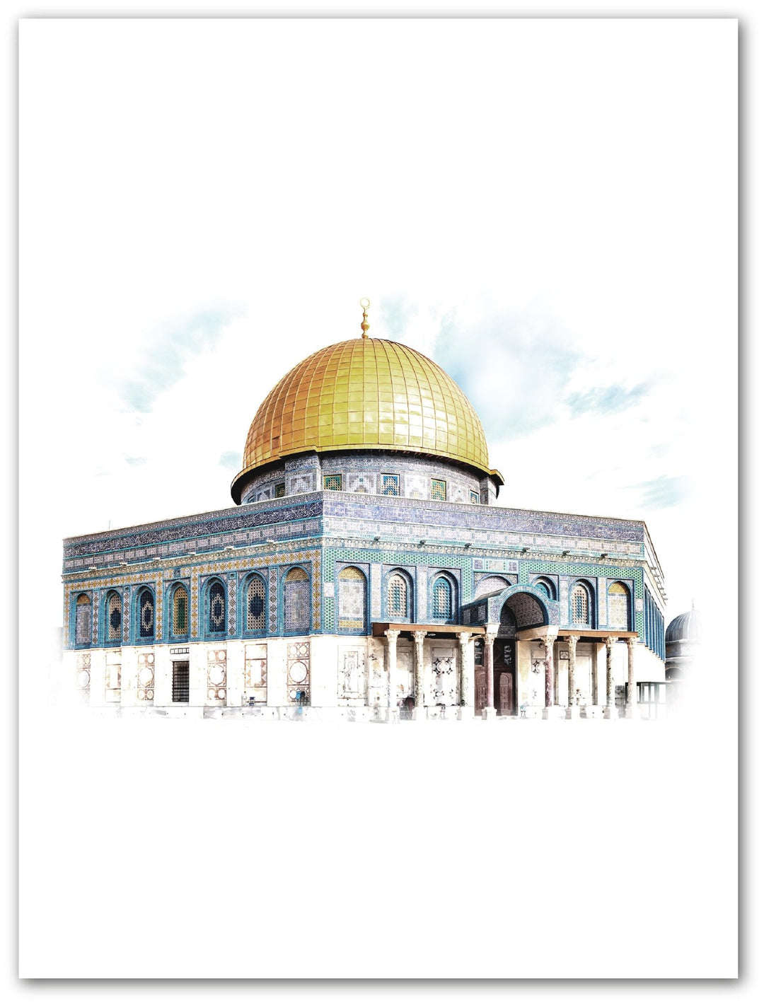 Kubbet'us Sahra (Mescidul Aqsa) - Beautiful Wall