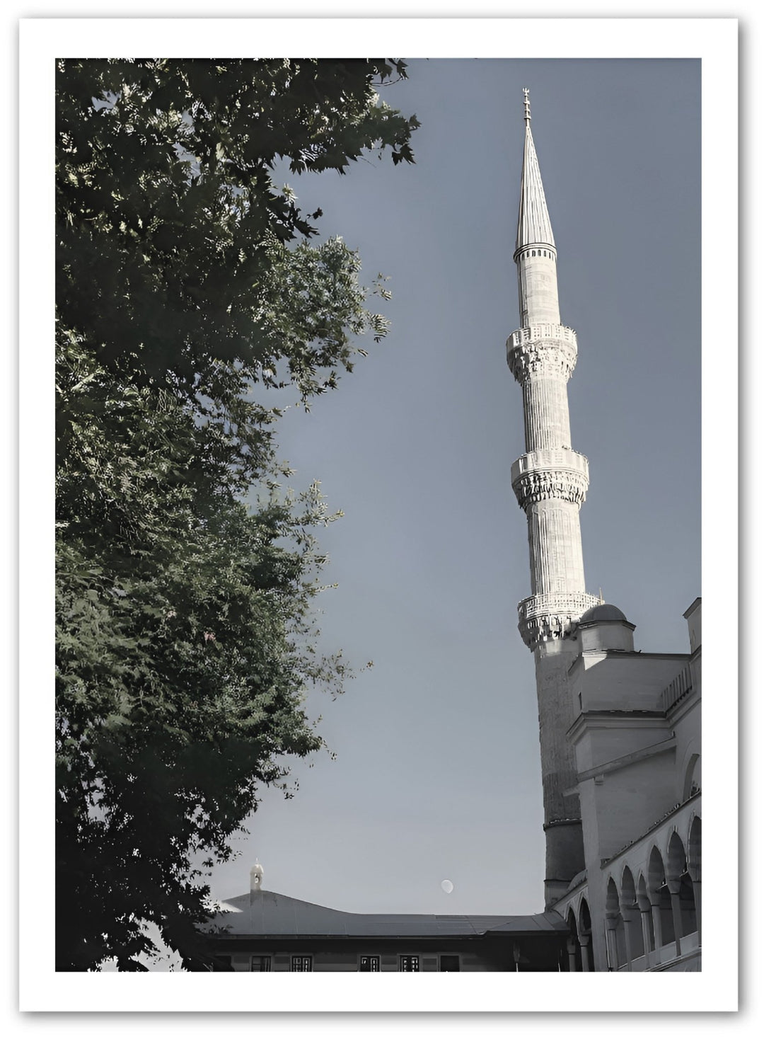 Minarette von der Sultan Ahmet Moschee in Istanbul - Beautiful Wall