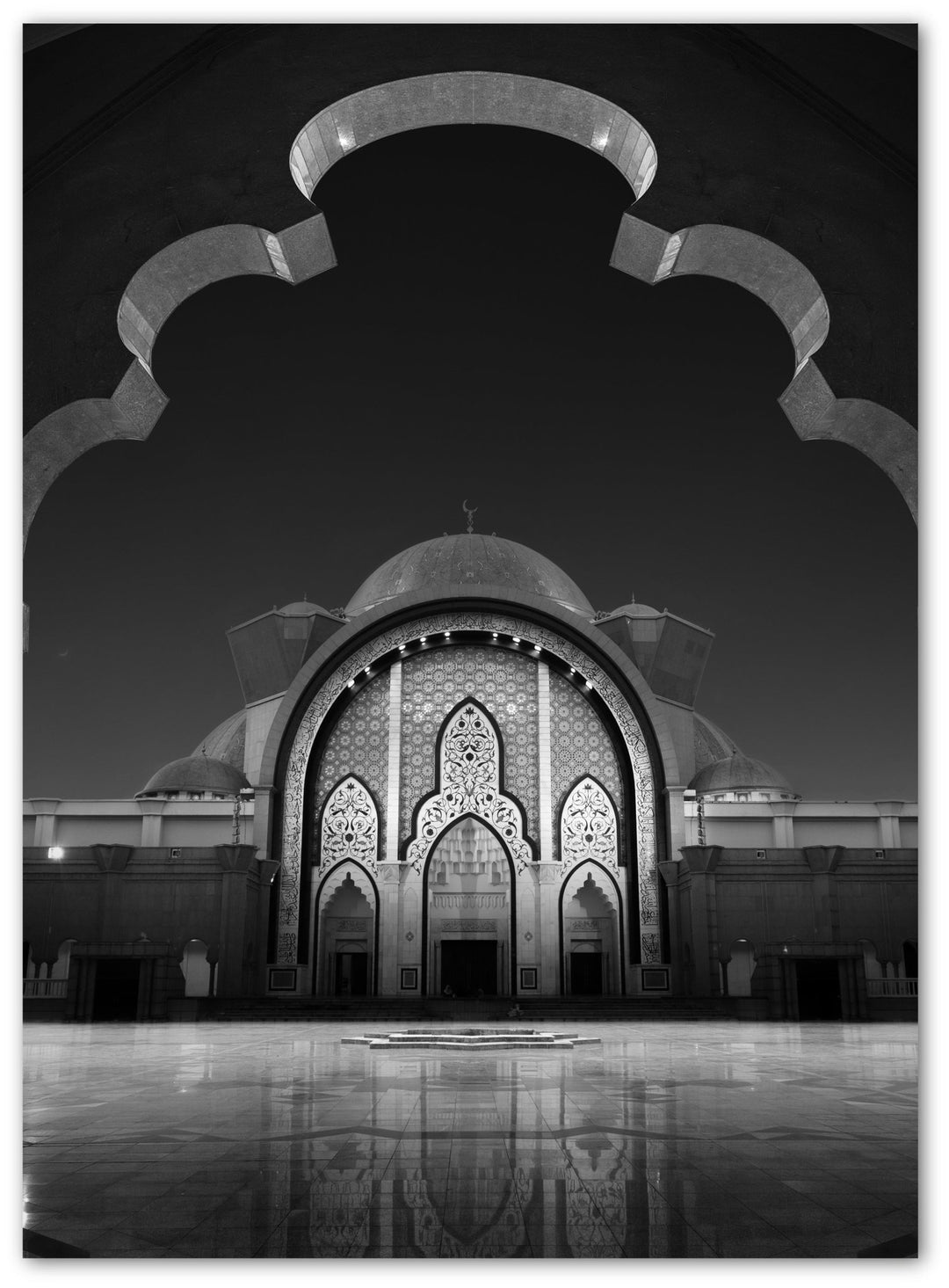 Moschee - Eingangsfläche - Beautiful Wall