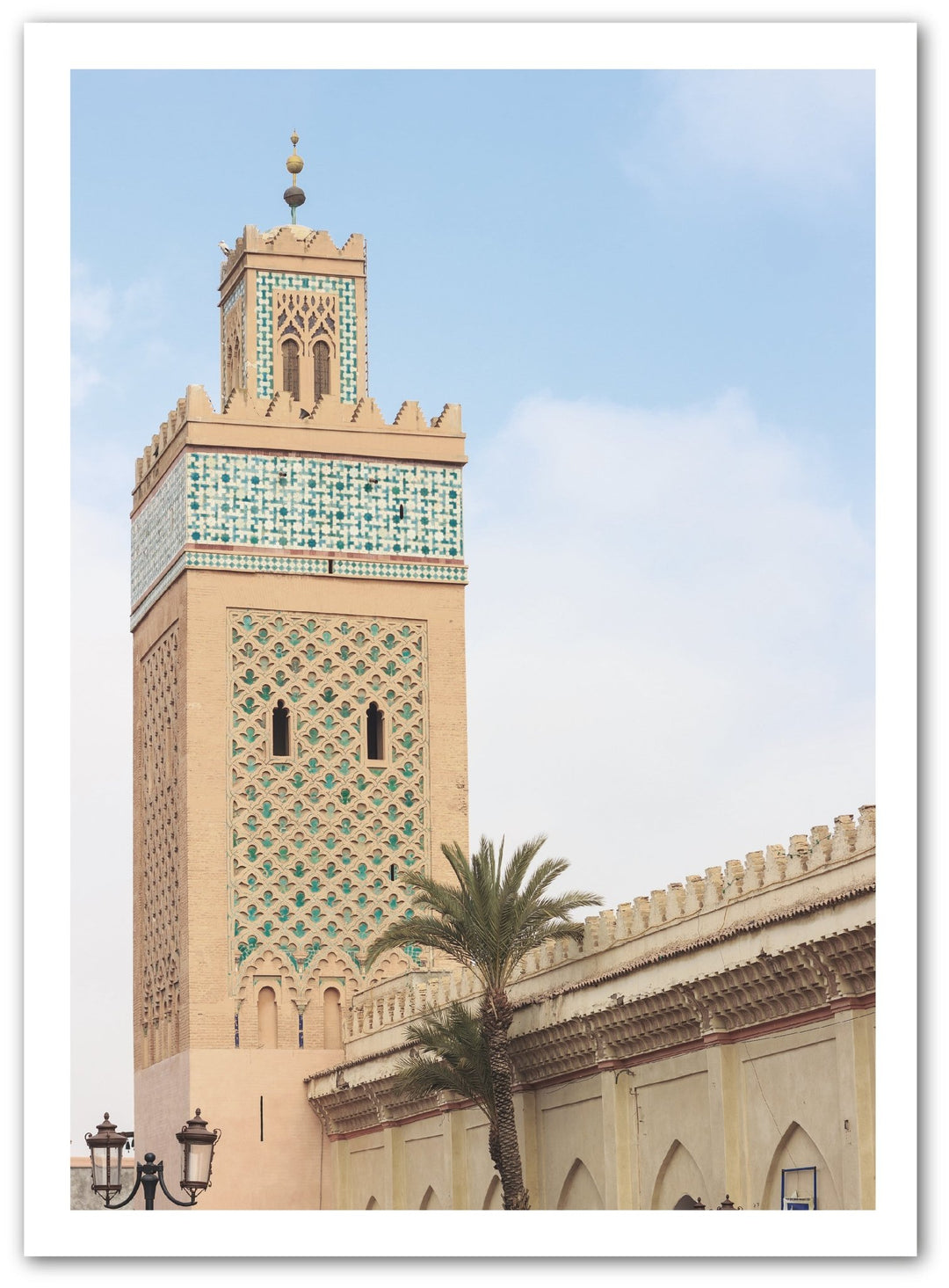 Moschee in Marrakesh - Beautiful Wall