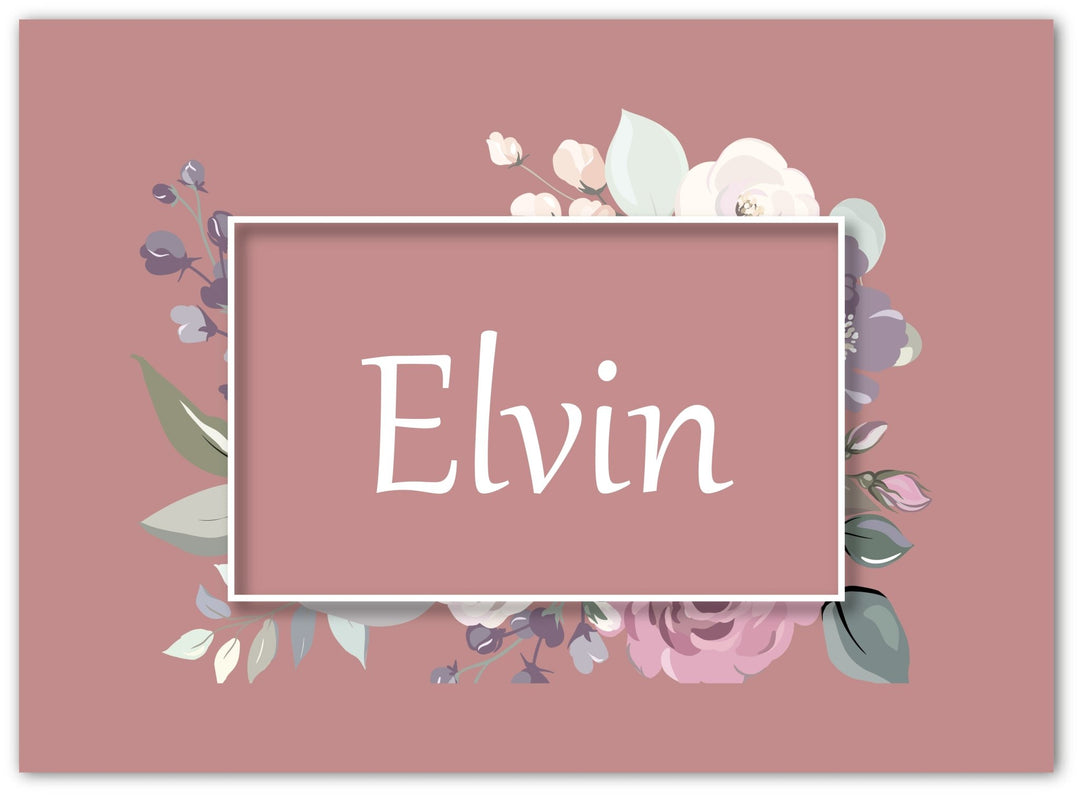 Name - (rosa) personalisierbar - Beautiful Wall