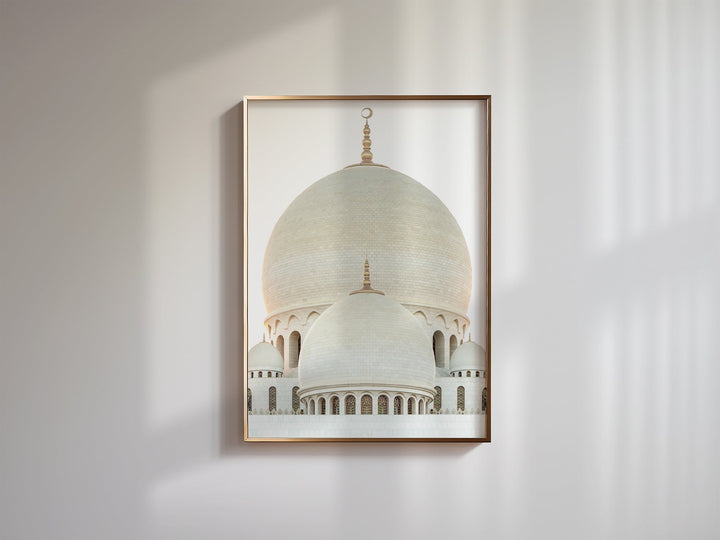 Sheikh Zayed Mosque - beige, weiß oder grau - Beautiful Wall