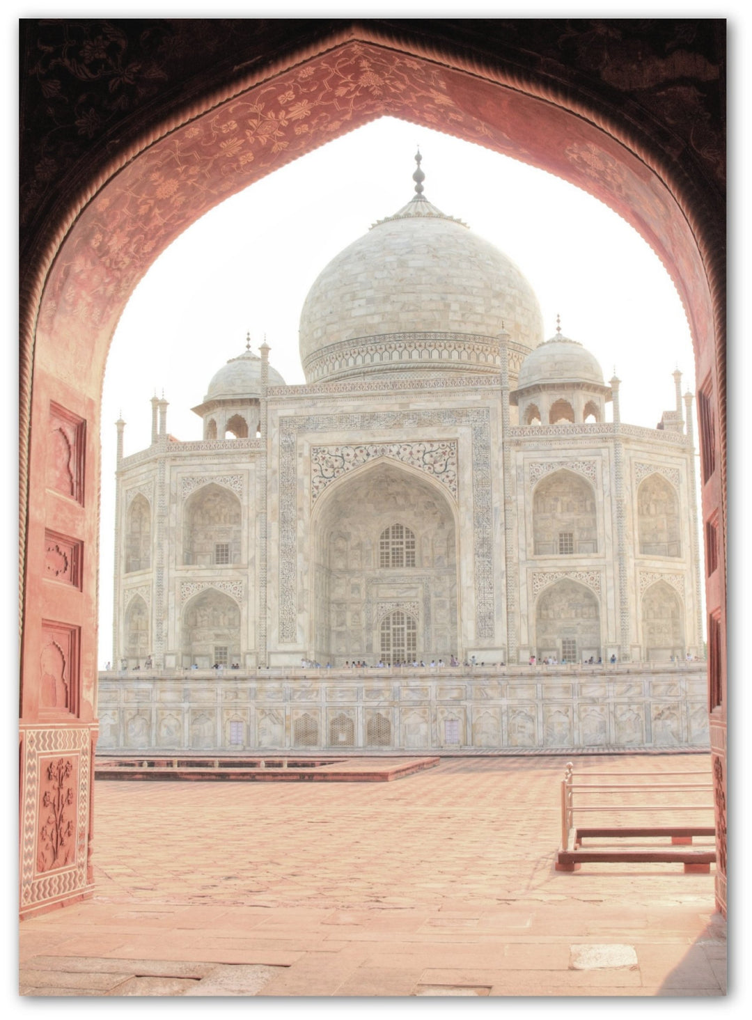 Taj Mahal - Eingangsfläche - Beautiful Wall