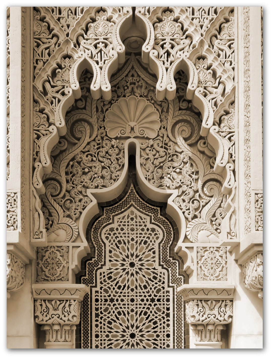 Wand mit Ornamenten - Beautiful Wall