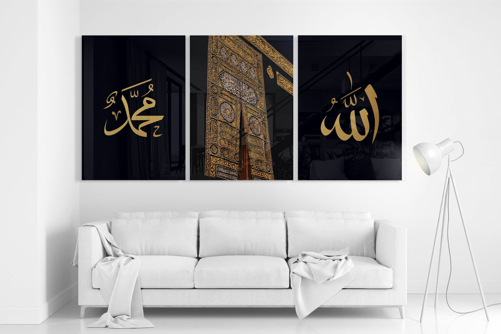 3er Bundle Kaaba Set - als Leinwand oder Acrylglas - Beautiful Wall