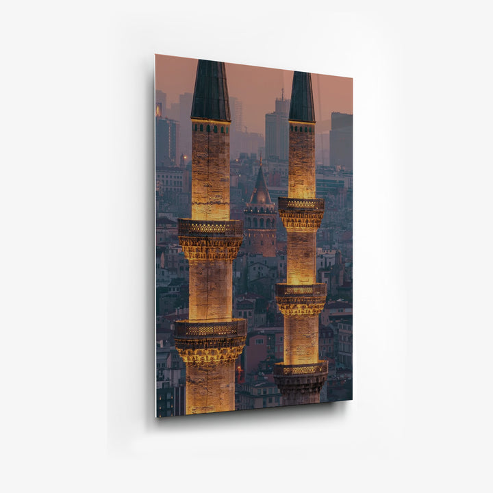Istanbul - Mosquée - Toile/Verre acrylique 