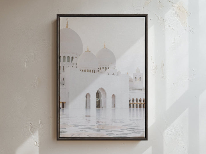 Abu Dhabi Moschee - Leinwand/Acrylglas - Beautiful Wall