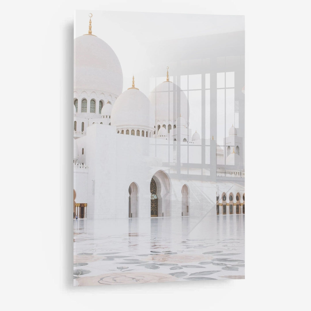 Abu Dhabi Moschee - Leinwand/Acrylglas - Beautiful Wall