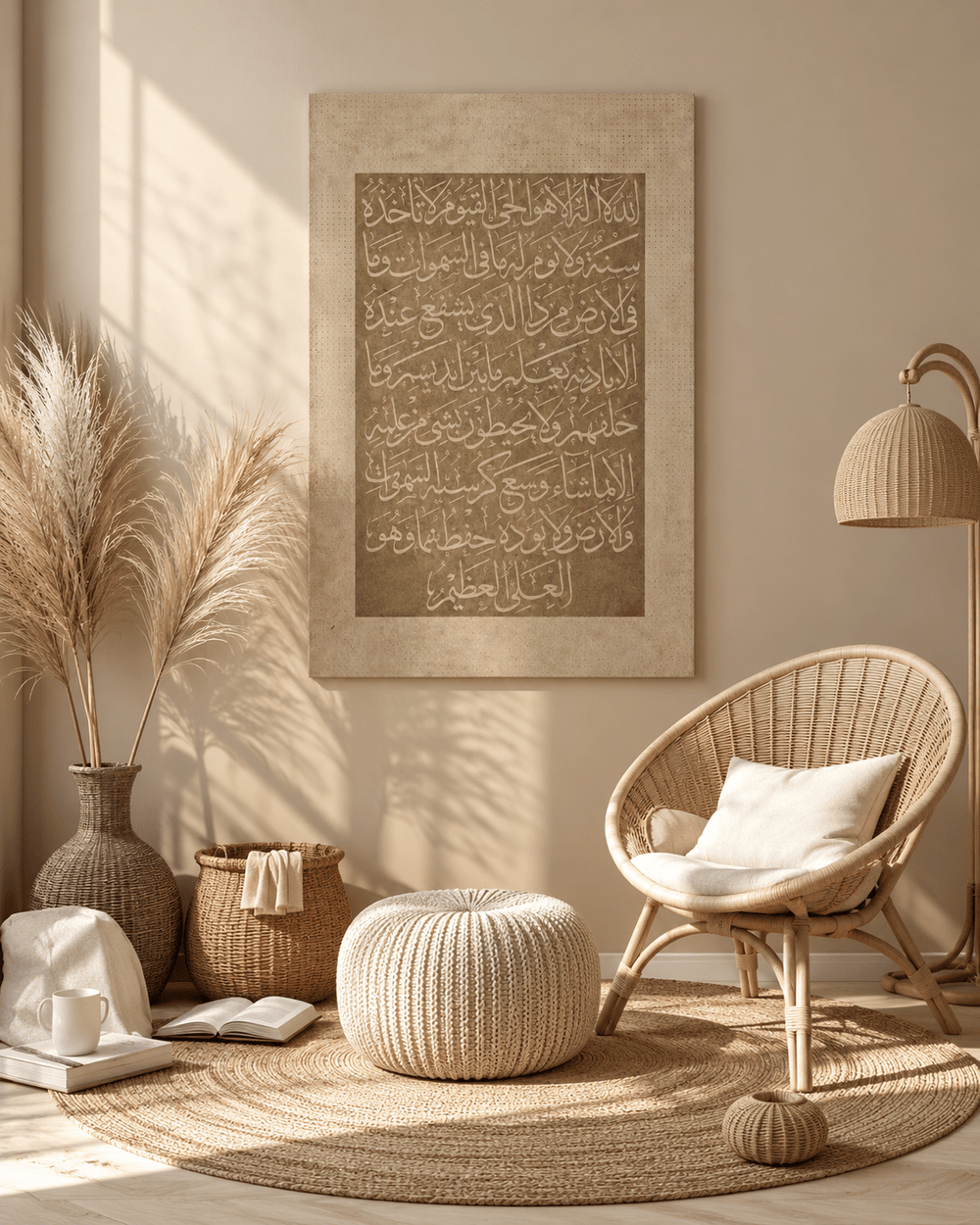 Ayat al-Kursi - Leinwand oder Acrylglasbild - Beautiful Wall
