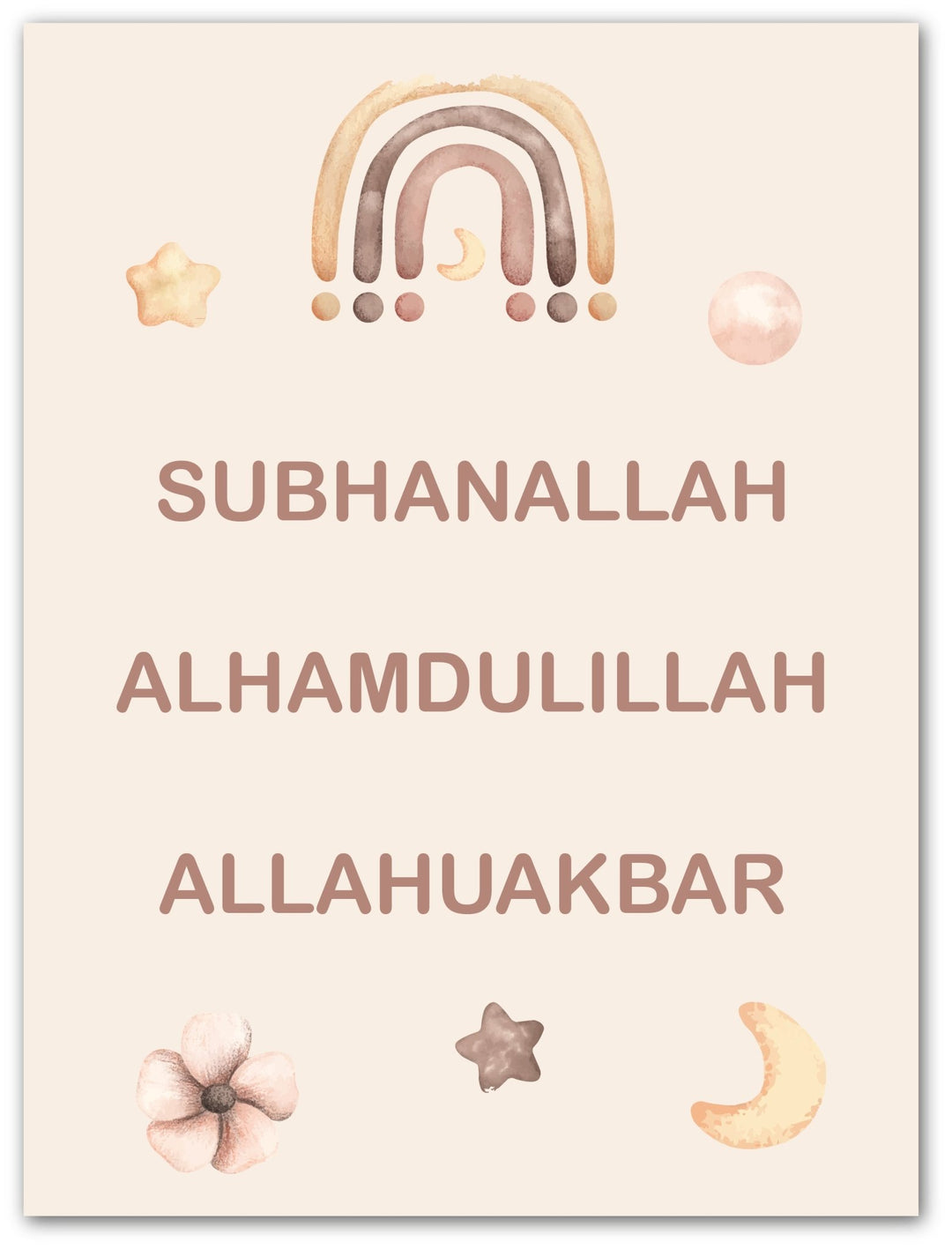 Dhikr - Poster - Beautiful Wall