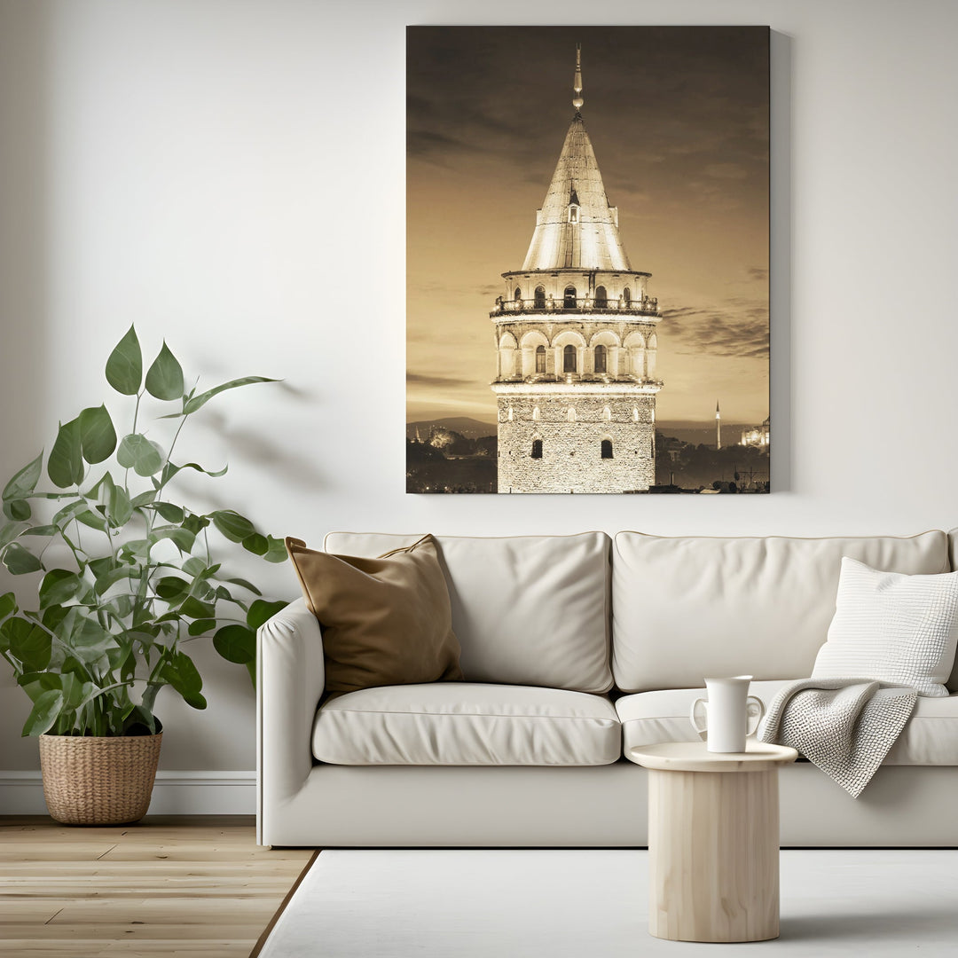 Galata Tower Istanbul - Leinwand/Acrylglas - Beautiful Wall