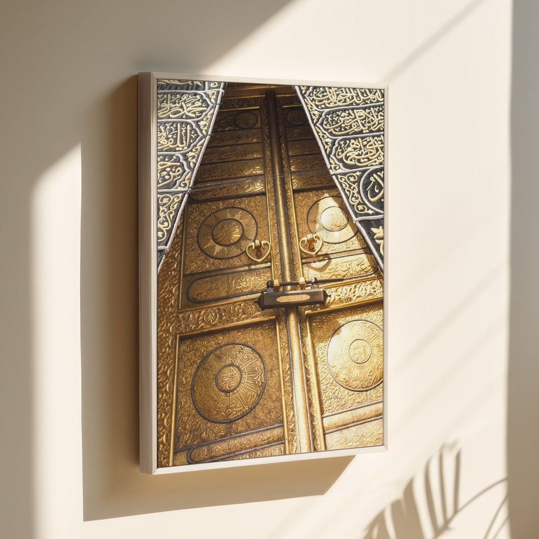 Golden Kaaba - Leinwand/Acrylglas - Beautiful Wall