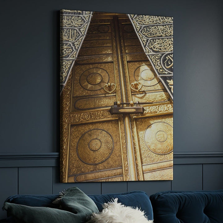 Golden Kaaba - Leinwand/Acrylglas - Beautiful Wall