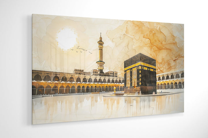 Kaaba Gemälde - Abstract - Leinwand/Acrylglas - Beautiful Wall