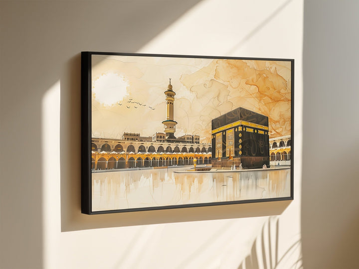 Kaaba Gemälde - Abstract - Leinwand/Acrylglas - Beautiful Wall