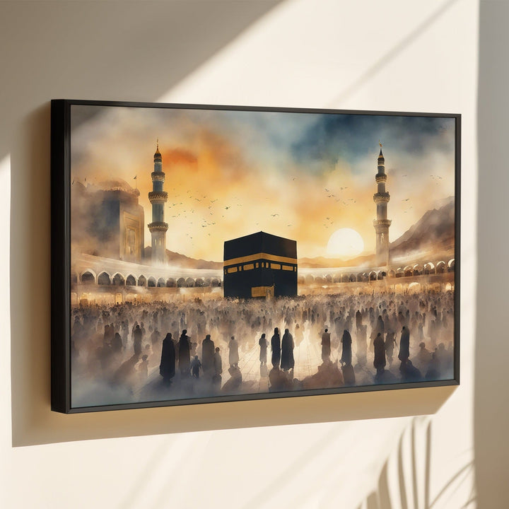 Kaaba Gemälde - Leinwand/Acrylglas - Beautiful Wall