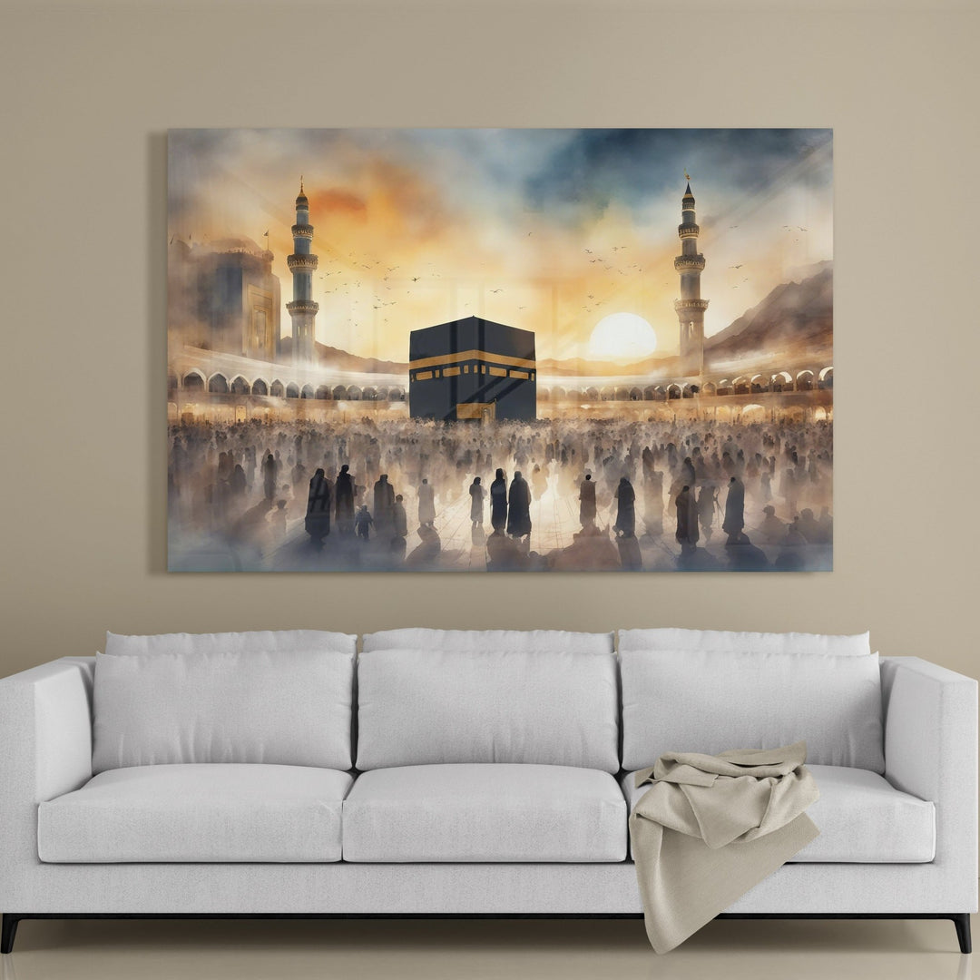 Kaaba Gemälde - Leinwand/Acrylglas - Beautiful Wall