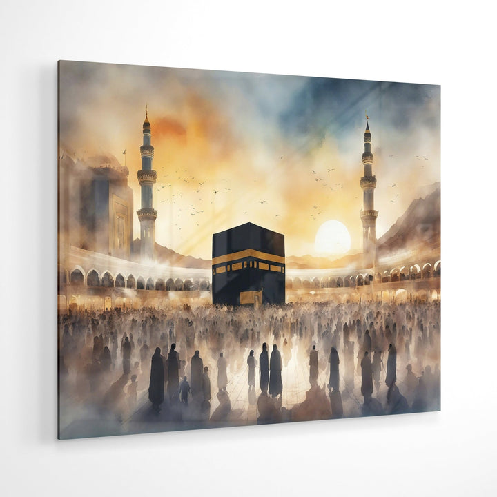 Kaaba Gemälde - Leinwand/Acrylglas - Beautiful Wall