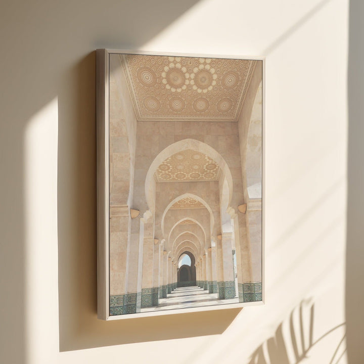 Marokko - Hassan Mosque - Leinwand/Acrylglas - Beautiful Wall