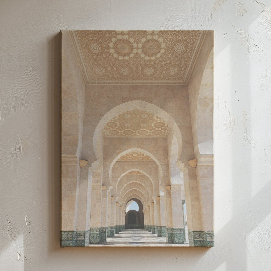 Marokko - Hassan Mosque - Leinwand/Acrylglas - Beautiful Wall