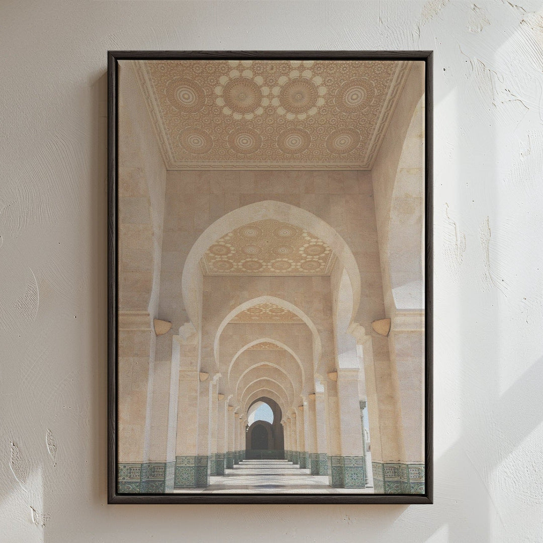 Marokko - Hassan Mosque - Leinwand/Acrylglas - Beautiful Wall