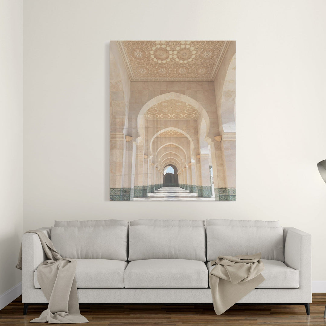 Marokko - Hassan Mosque - Leinwand/Acrylglas - Beautiful Wall