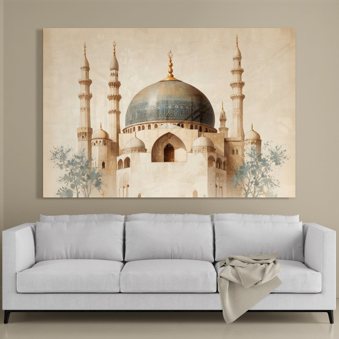 Moschee Gemälde - Leinwand/Acrylglas - Beautiful Wall