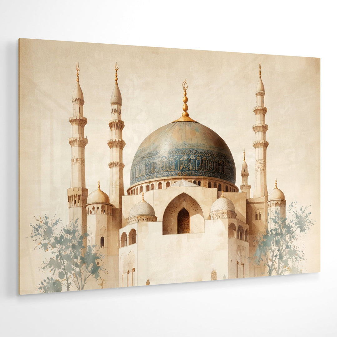 Moschee Gemälde - Leinwand/Acrylglas - Beautiful Wall