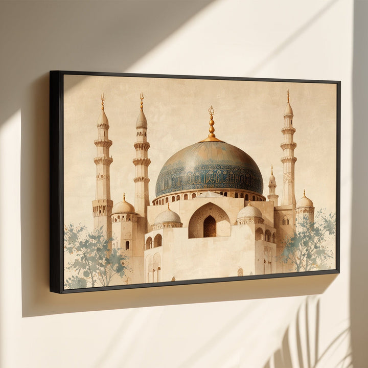 Moschee Gemälde - Leinwand/Acrylglas - Beautiful Wall